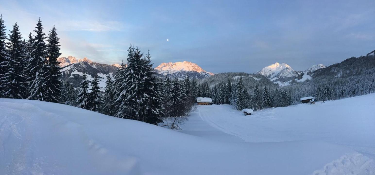 Chalet Haberlhuette Фибербрюнн Экстерьер фото
